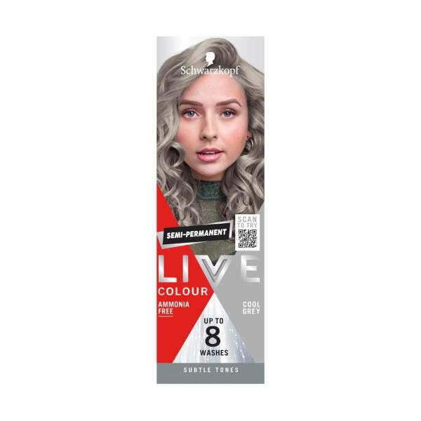 Schwarzkopf Live Colour Pastels Cool Grey | 75mL