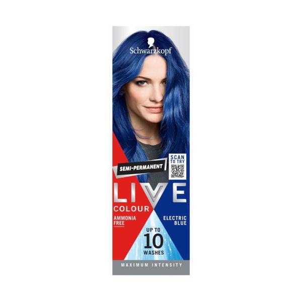 Schwarzkopf Live Colour Ultra Brights Electric Blue | 75mL