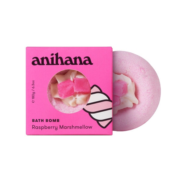 Anihana Bath Bomb Melt Raspberry Marshmallow | 180g