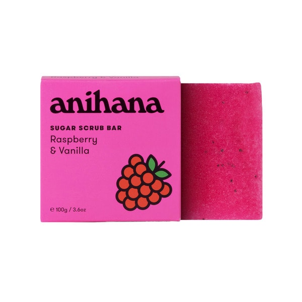 Anihana Scrub Bar Raspberry & Lime | 100g