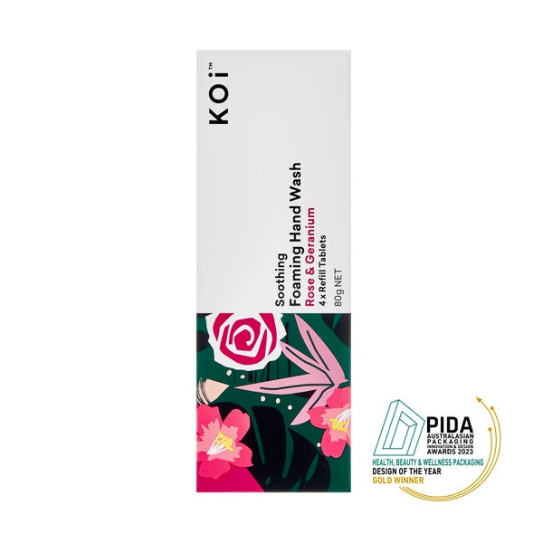 KOi Foaming Hand Wash Refill Tablets Rose & Geranium | 80g