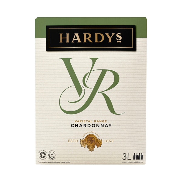 Hardys VR Chardonnay 3L | 1 Each