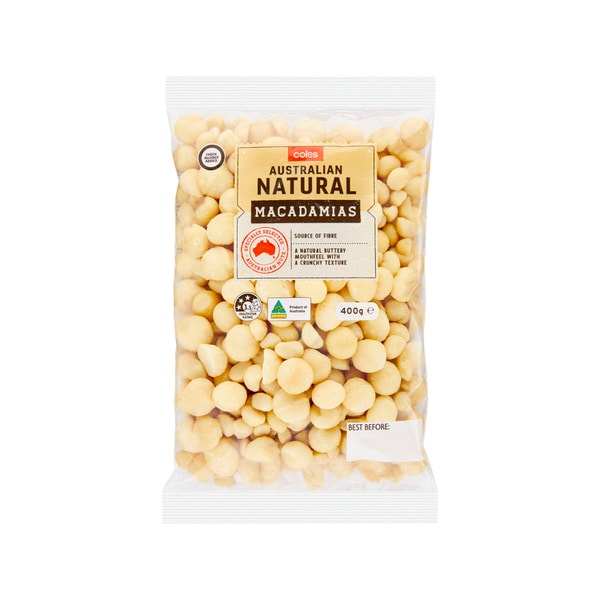 Coles Natural Macadamias | 400g