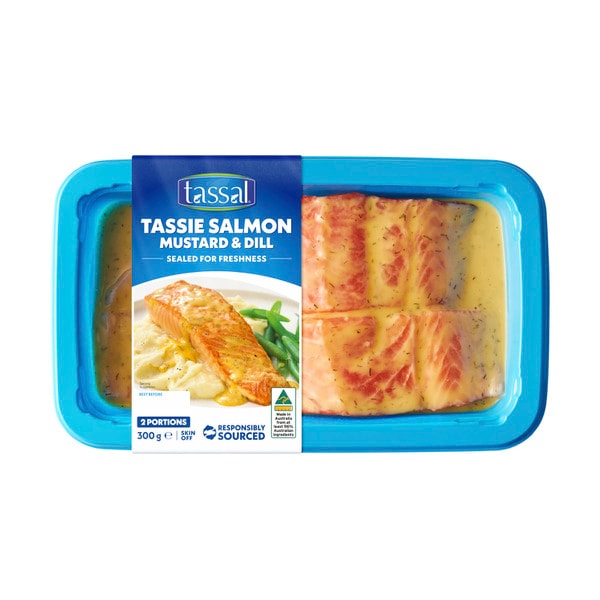 Tassal Salmon Portions Mustard And Dill | 300g
