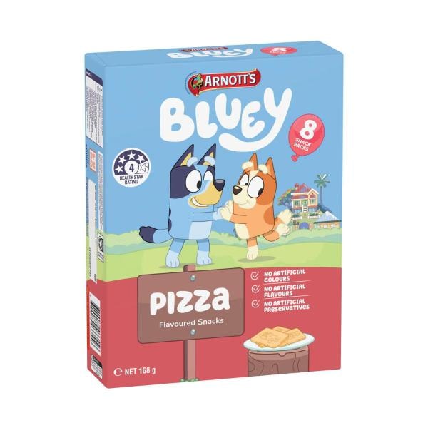 Arnott's Multipack Bluey Pizza Cracker | 168g