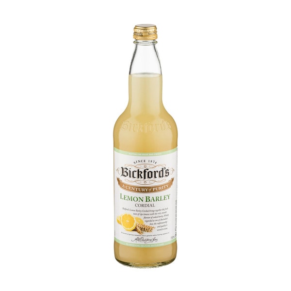 Bickford's Lemon Barley Cordial | 750mL