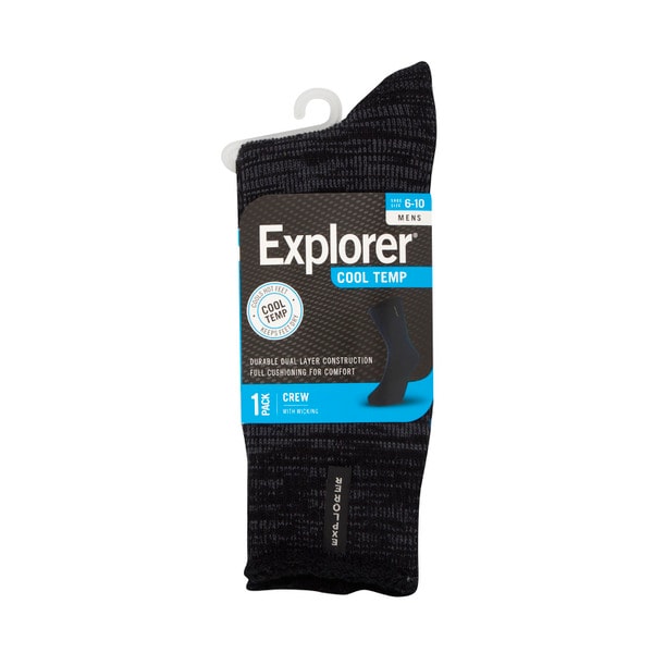 Explorer Mens Original Wool Crew 6-10 | 1 pack