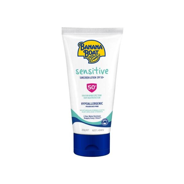 Banana Boat SPF 50+ Sunscreen Sensitive | 200g