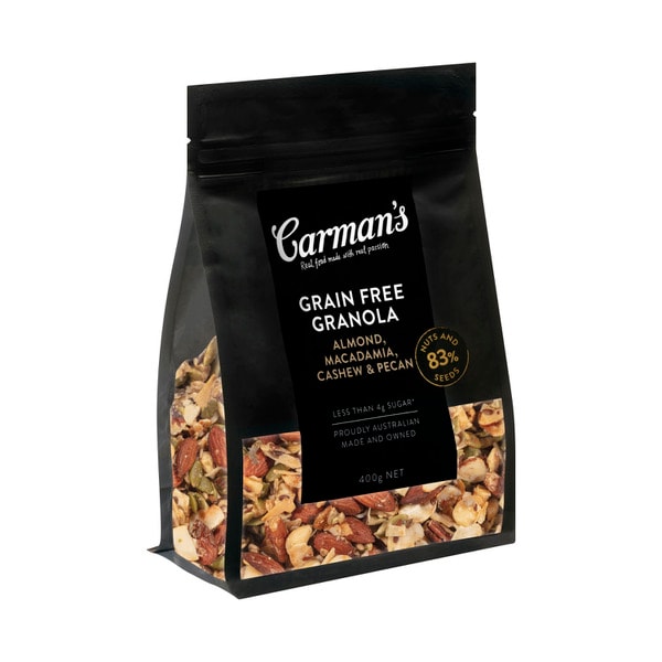 Carman's Granola Grain Free Almond Macadamia Cashew & Pecan | 400g