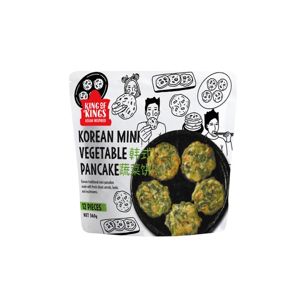 King Of Kings Mini Korean Vegetable Pancake | 360g