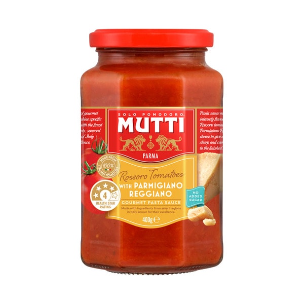 Mutti Pasta Sauce Rossoro Tom Parmigiano Reggiano | 400g
