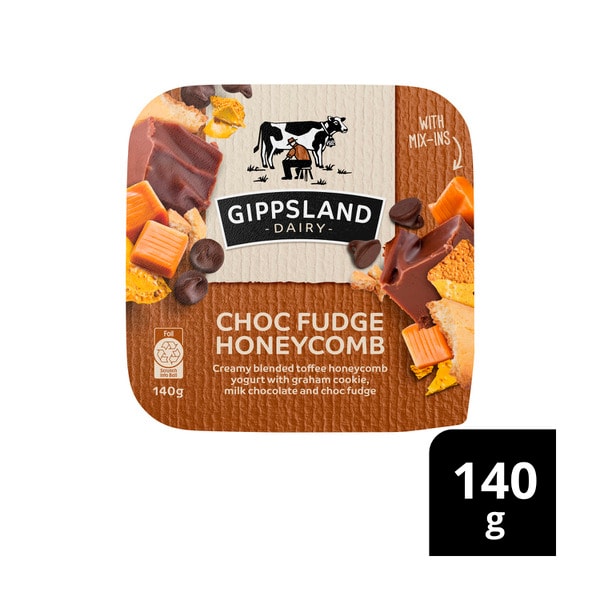 Gippsland Dairy Choc Fudge Honeycomb Mix-Ins | 140g
