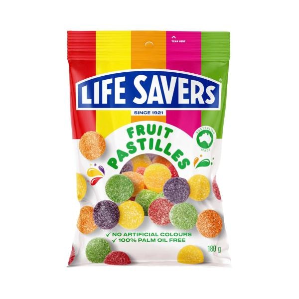 Lifesavers Fruit Pastilles Bag                                                                                                              | 180g