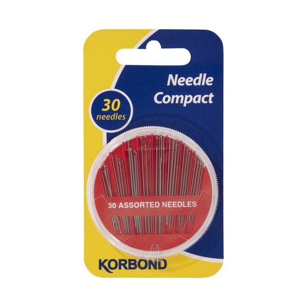 Korbond Compact Needles Assorted Sizes | 1 pack
