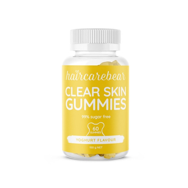 Haircarebear Gummies Clear Skin | 60 pack