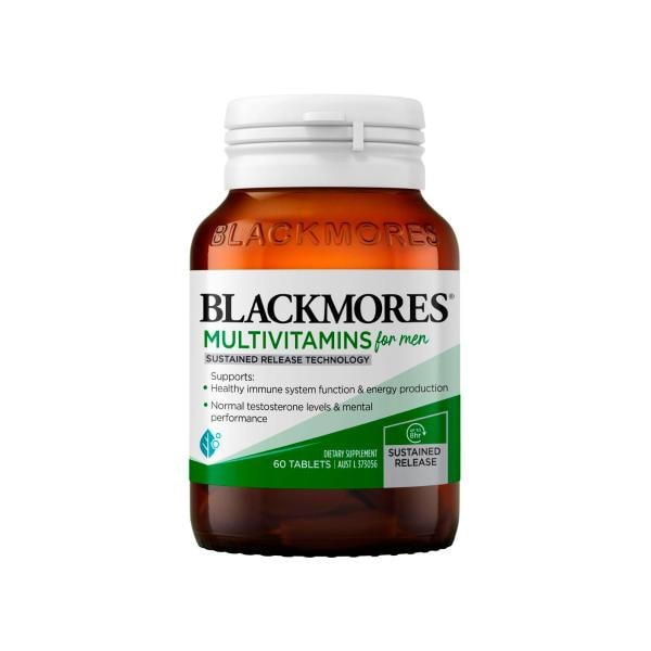 Blackmores Multivitamin For Men Sustained Release Tablets | 60 pack