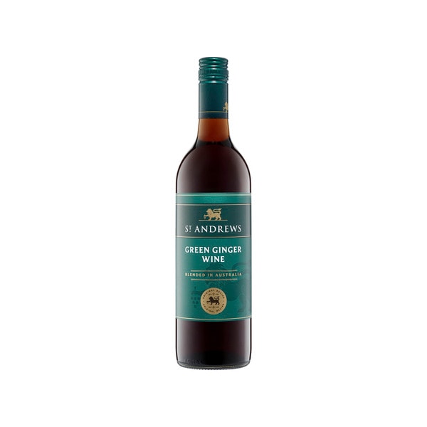 St Andrews Green Ginger Wine 750mL | 1 Each