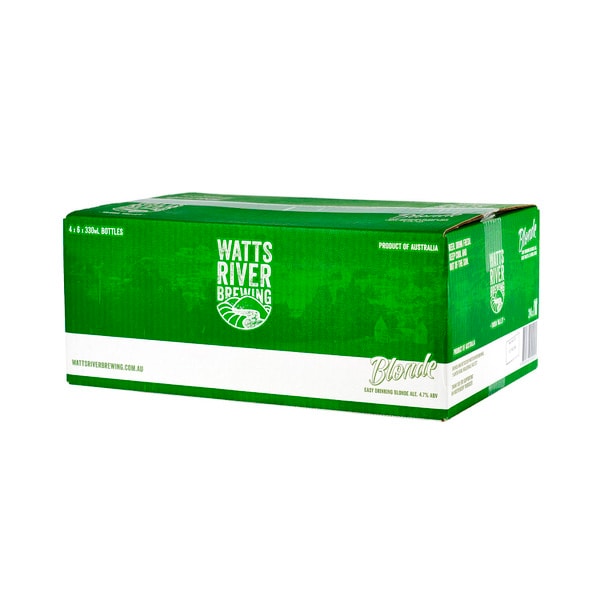 Watts River Blonde Bottle 330mL | 24 Pack
