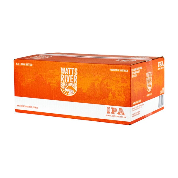Watts River IPA Bottle 330mL | 24 Pack