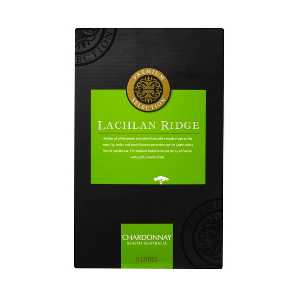 Lachlan Ridge Chardonnay Cask 2L | 1 Each