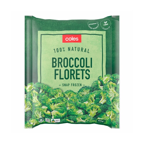 Coles Frozen Broccoli Florets | 500g