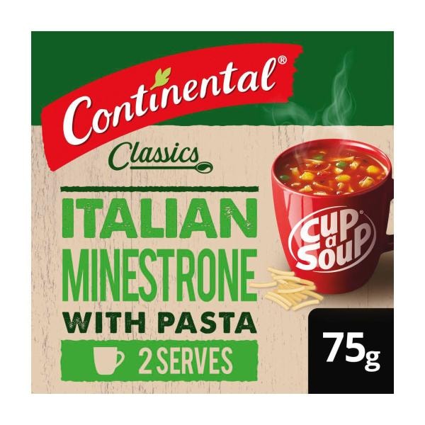 Continental Cup A Soup Italian Minestrone Serves 2 | 75g