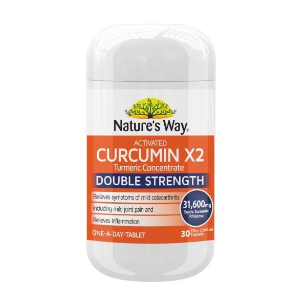 Natures Way Double Strength Activate Curcumin | 30 pack