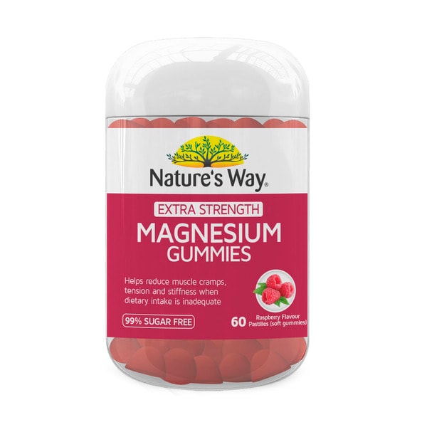 Natures Way Extra Strength Gummies Magnesium | 60 pack
