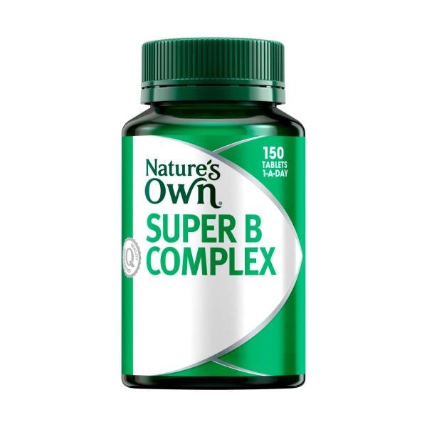 Nature's Own Super Vitamin B Complex Tablets w. Biotin + Vitamin B12 | 150 pack