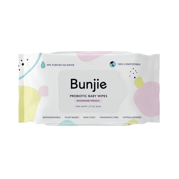 Bunjie Probiotic Baby Wipes | 80 pack