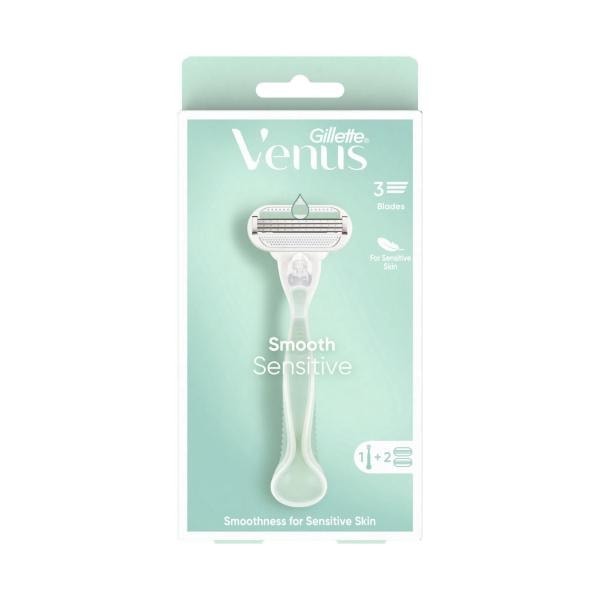 Gillette Venus Smooth Sensitive Razor Kit With 2 Blades | 1 pack
