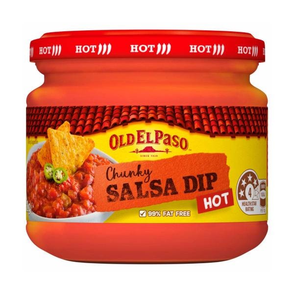 Old El Paso Chunky Salsa Dip Hot | 312g