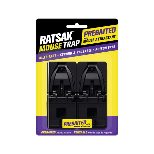 Ratsak Pre Bait Mouse Trap | 2 pack