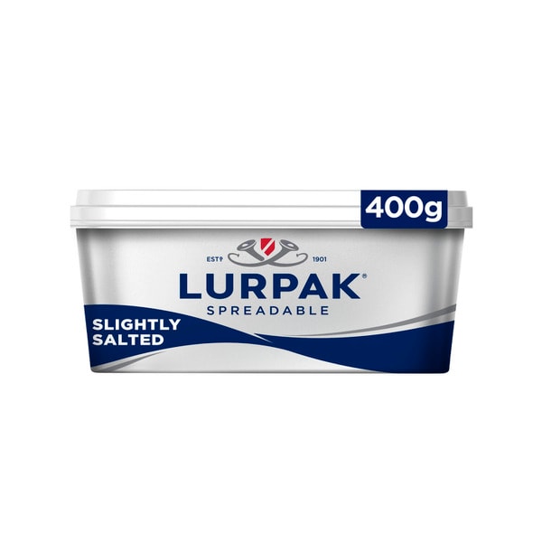 Lurpak Spreadable Slightly Salted | 400g