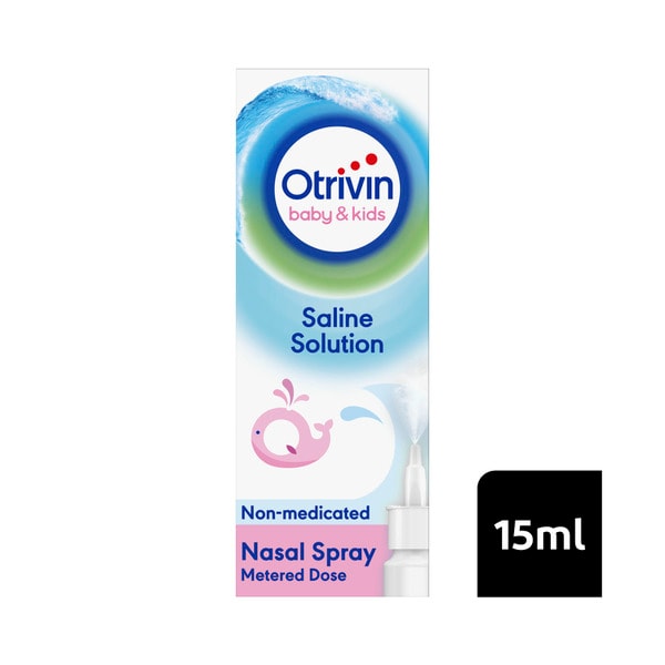 Otrivin Baby & Kids Saline Solution Nasal Spray | 15mL