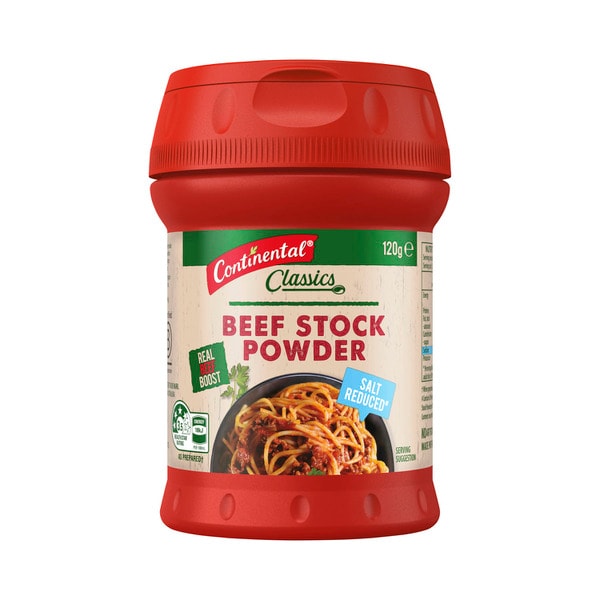 Continental Superb Salt Reduced Beef Stock Powder | 120g