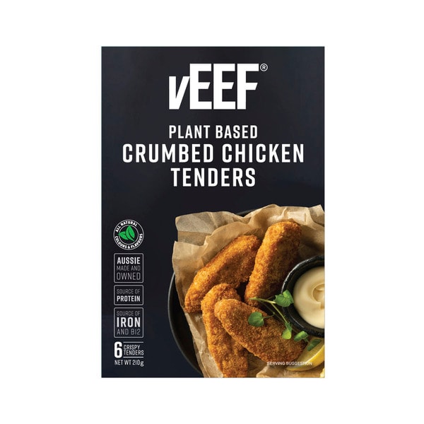 Veef Planted Based Crumbed Chicken Tenders | 210g