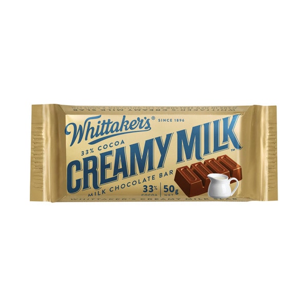 Whittaker's Creamy Milk Slab | 50g