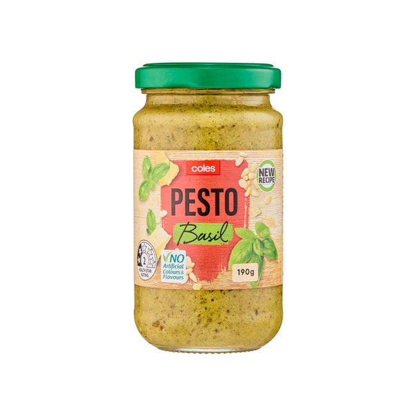 Coles Pesto Basil | 190g