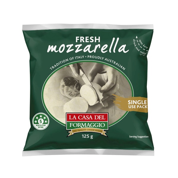 La Casa Del Formagio Cheese Mozzarella Bag | 125g
