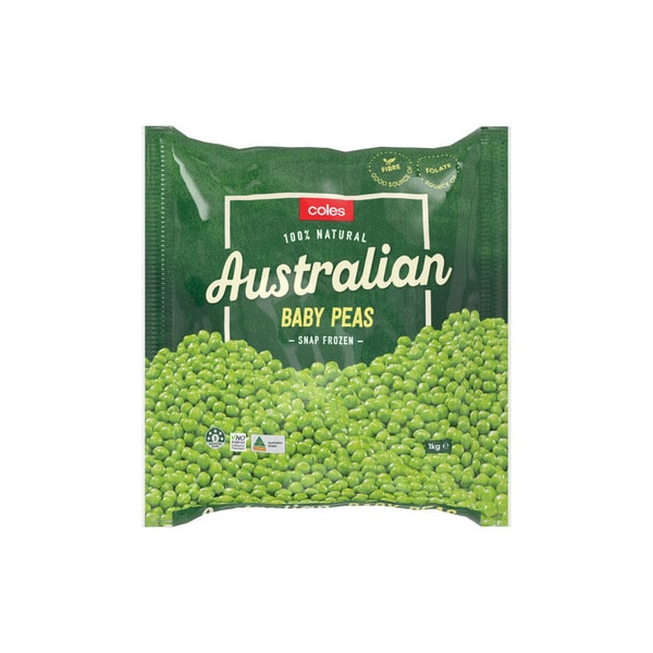 Coles Frozen Baby Peas | 500g