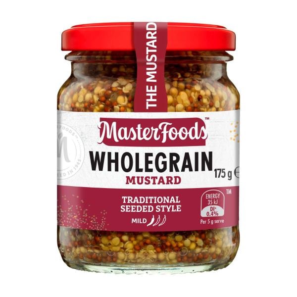 MasterFoods Wholegrain Mustard | 175g