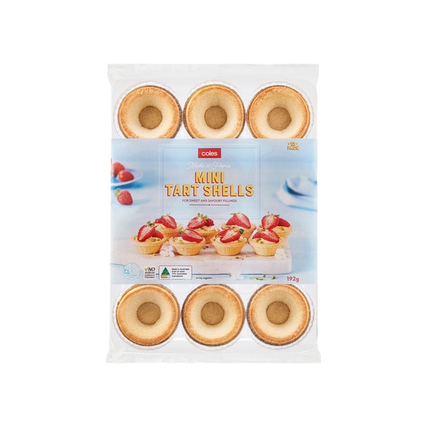 Coles Mini Tart Shells | 190g