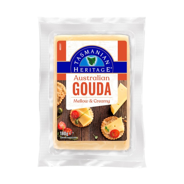 Tasmanian Heritage Cheese Wedge Gouda | 180g