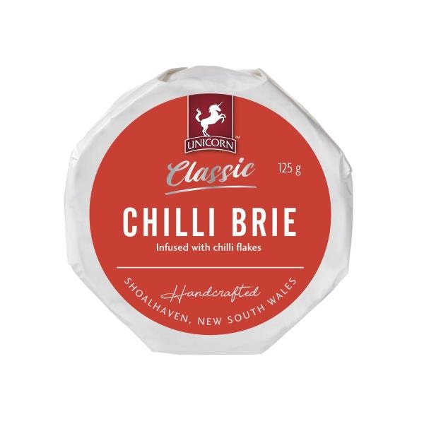 Unicorn Classic Brie Chilli | 125g