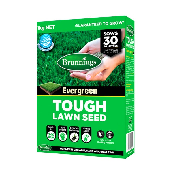 Brunnings Tough Lawn Seed | 1kg