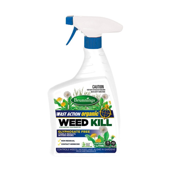 Brunnings Organic Weed Kill RTU | 1L