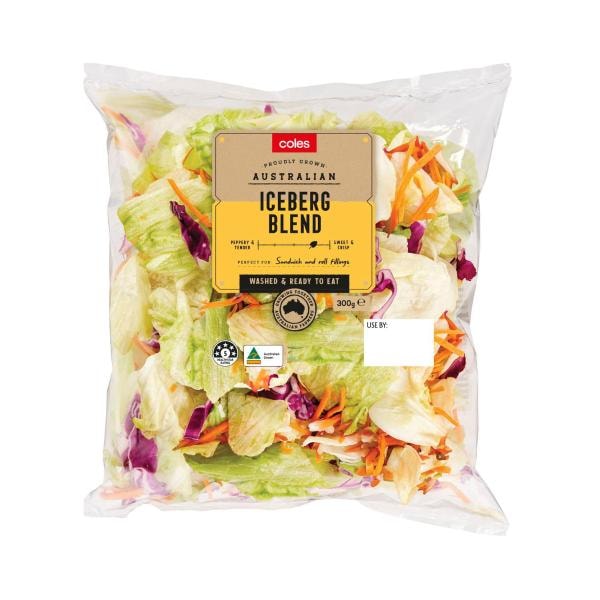 Coles Iceberg Salad Blend | 300g