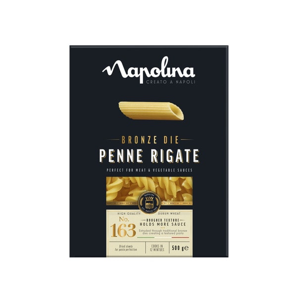Napolina Bronze Die Penne Pasta | 500g