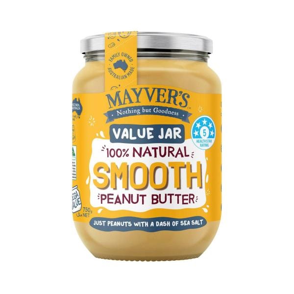 Mayver's Smooth Peanut Butter | 750g